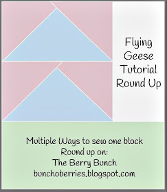 The Berry Bunch: Flying Geese Tutorial Round Up