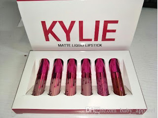 Kylie Matte Liquid Lipstick Waterproof 6 pcs murah