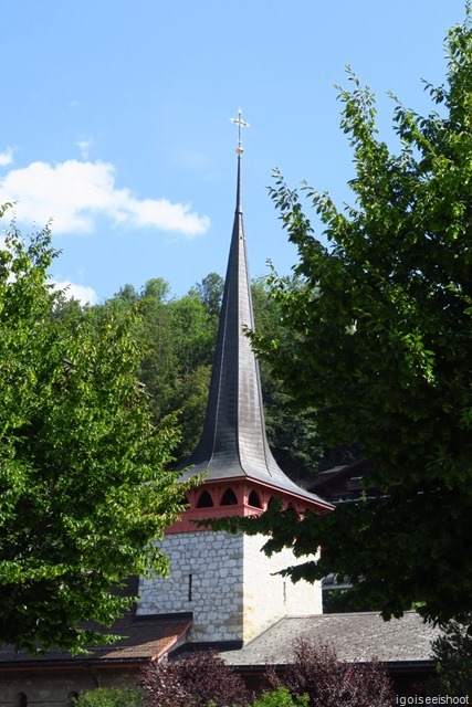 Gstaad is a charming village full of restored weathered-wood chalets