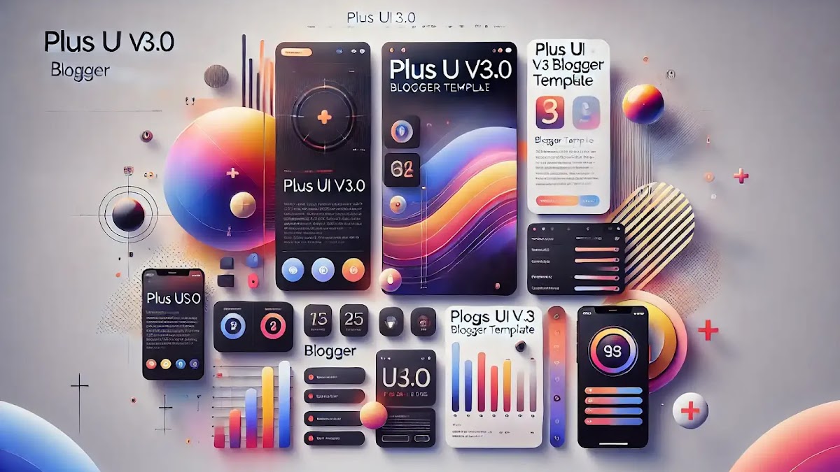 قالب Plus UI V3.0: الحل الأمثل لواجهة بلوجر سريعة الاستجابة