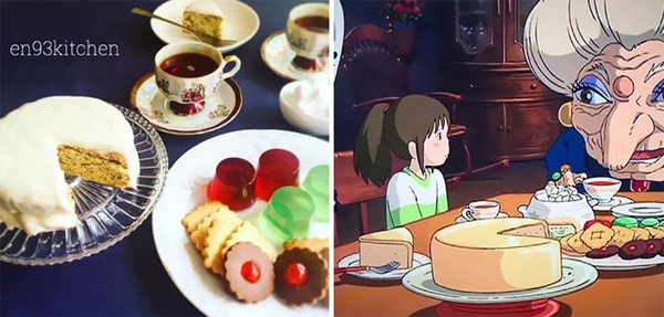 makanan anime yang ada didunia nyata