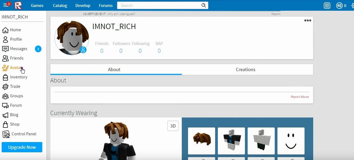 Roblox How To Look Rich For Free - 0 0 roblox