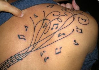 Music Note Tattoo