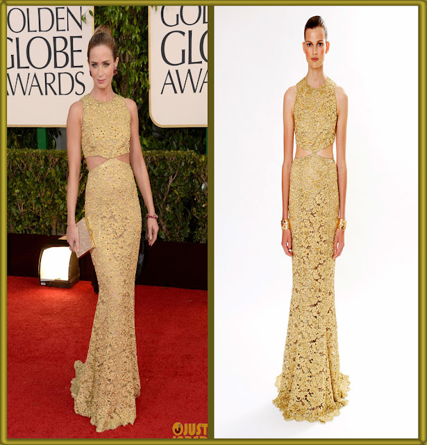 a filha do chefe emily blunt vince camuto shoes golden globes 2013