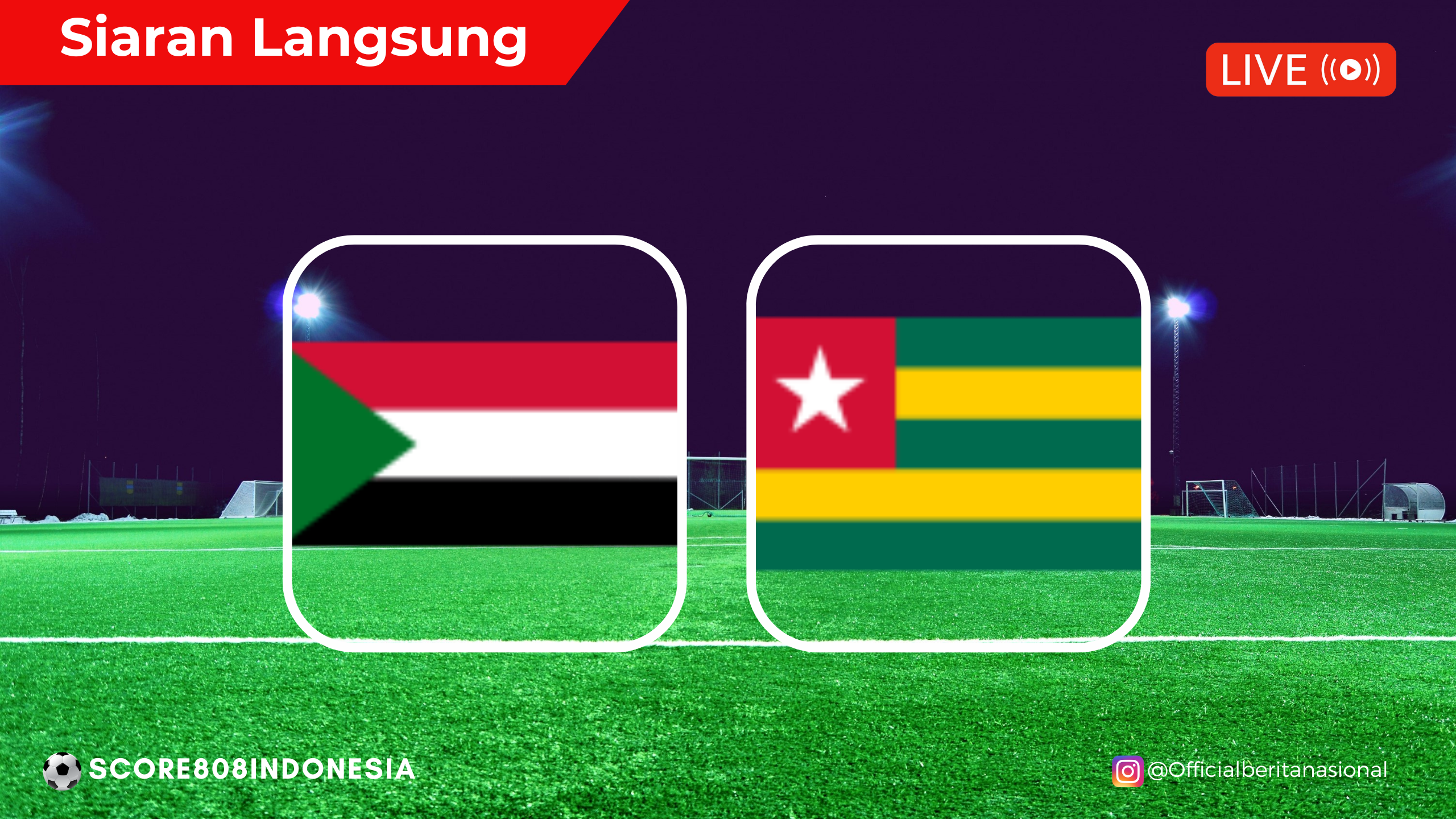 Sudan vs Togo