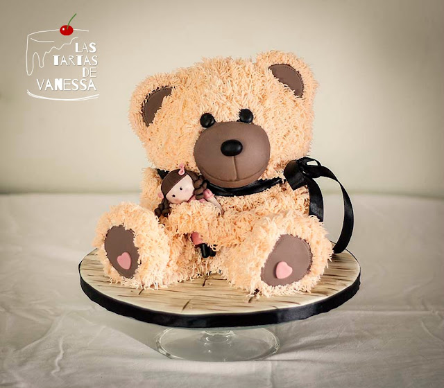 tarta 3d oso teddy "teddy bear 3d cake"