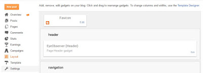 How to change your Blogger favicon 1