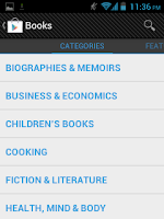 Google Play Books on Android