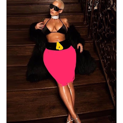 Amber rose, amberroseslutwalk, #amberrosechallenge, #amberroseslutwalk,Amber rose poses nude, amber rose bush, bush, slutwalk, slut, kim kardashian, kanye west, where is kanye west, sophie david mbamara, domestico, blog, nigerian blogger, #nigeria, nigeria, african print, coverupamber, #coverupamber, social media covers amber rose, amber rose wears african prints, nigerian designers, lagos, bellanaija, laughnaija, instablog9ja, joromofin, 