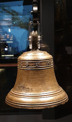 The ship's bell from the wreck of 'The Mary Rose'