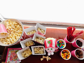 A Shopkin World Vacation Movie Preview Party | Popcorn Bar