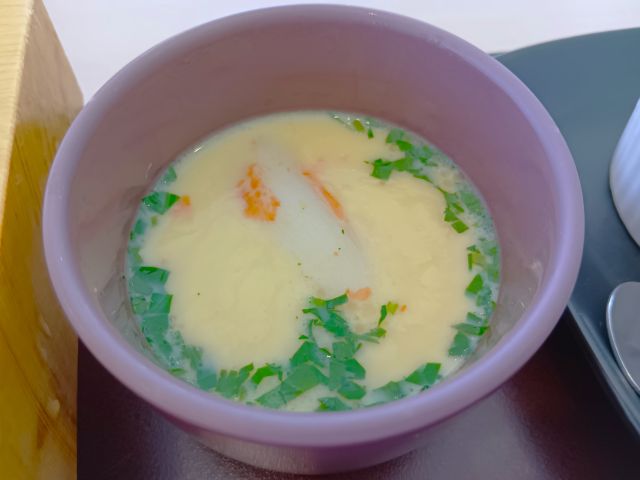 ホテル一宮シーサイドオーツカ　日帰り入力プラン たちより湯　潮騒御膳　茶碗蒸し