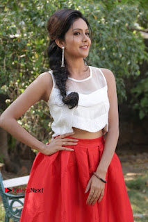 Actress Mahima Nambiar Latest Stills in White Top and Red Skirt at Kuttram 23 Movie Press Meet  0006.jpg