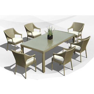 Nicola 7pcs Dining Set | Outdoor Tables