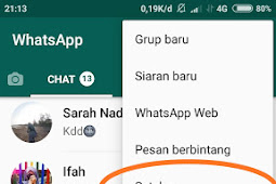 Cara menghilangkan tanda centang biru pada WhatsApp tanpa APK tambahan