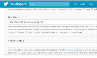 Cara Membuat Api Key Atau ID Aplikasi Di Twitter