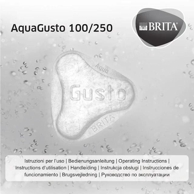 Bedienungsanleitung Handbuch Gebrauchsanleitung Brita AquaGusto