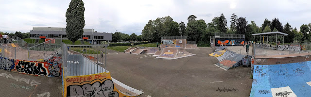 Skatepark Strasbourg panoramique