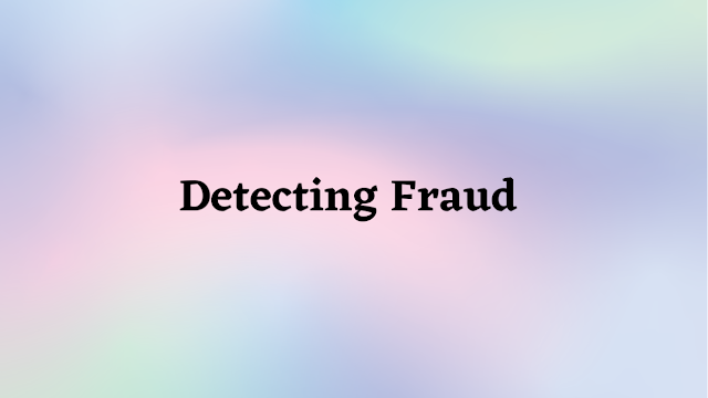 Detecting Fraud Part 2 - Timestamp Changes