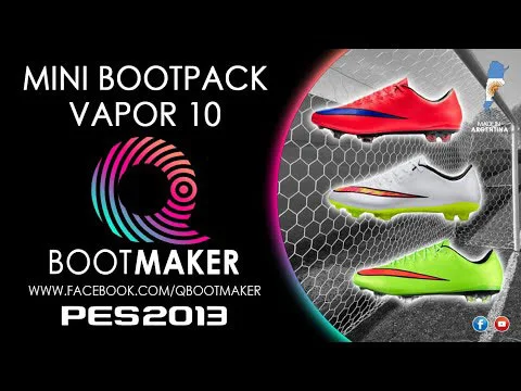 New Mini Bootpack Nike Mercurial Vapor 10 Realistic For PES 2013