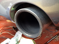 BMW E92 335i exhaust pipe 