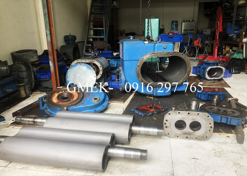 Sửa chữa bơm hút chân không 
