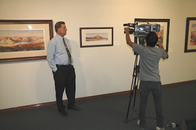 Roland Lee interviewed for KCSG TV news