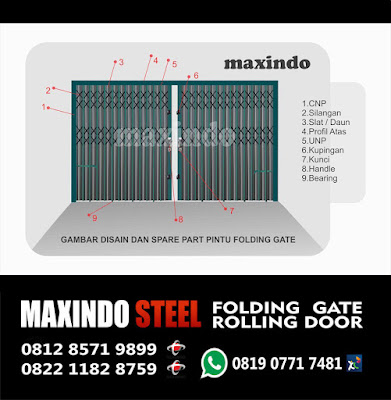 Folding gate murah di jatimulya bekasi