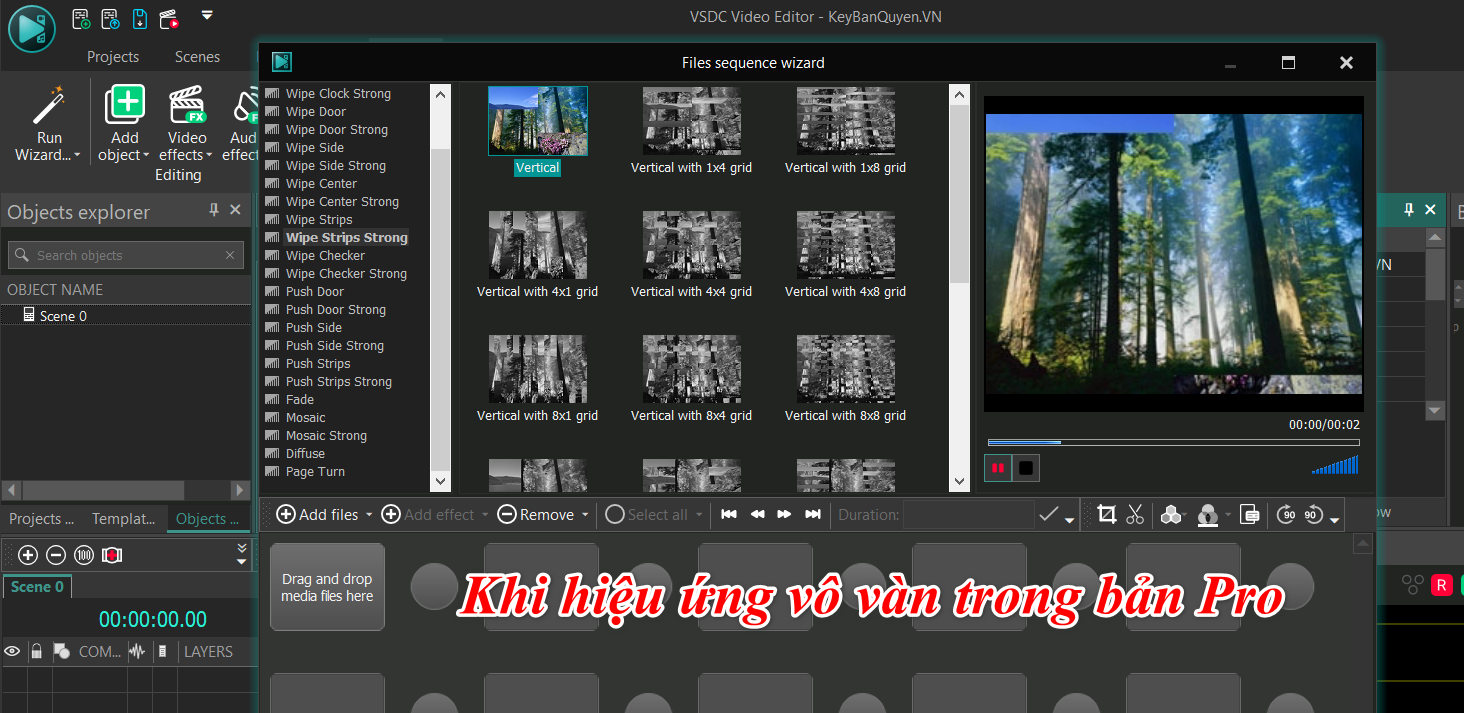 Mua bán Key bản quyền VSDC Video Editor PRO - Phần mềm phù thủy Video cực nhẹ.