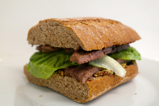 Steak Sandwiches by What Laura did Next