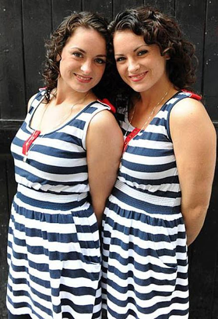 beautiful and sexy twin girls