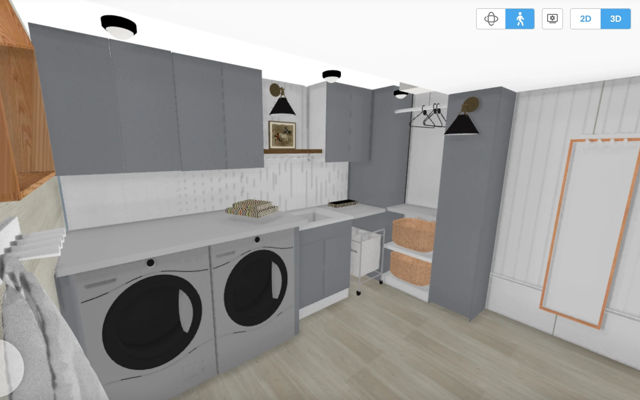 laundry room design, laundry room cabinetry, laundry room storage