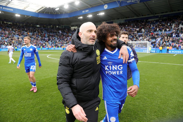 Leicester City Manager Enzo Maresca