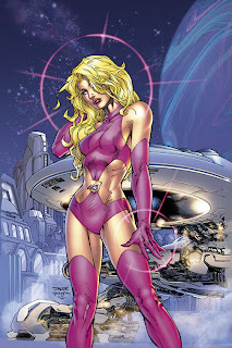 Saturn Girl by Jim Lee