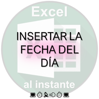 insertar la fecha del día