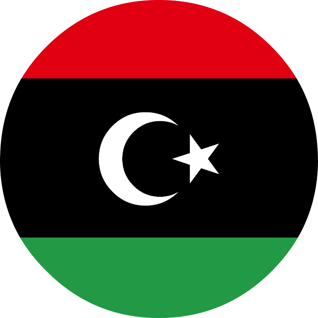 تحميل علم ليبيا فيكتور مجانا flag libya تنزيل العلم الليبي بيكتور مجانا download flag libya svg eps png psd ai vector
