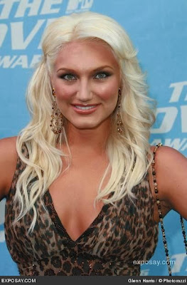 Brooke Hogan Long Blonde Hairstyles