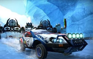 motorstorm arctic edge, video, game, cover, poster, image, snap shots, ps, psp, sony