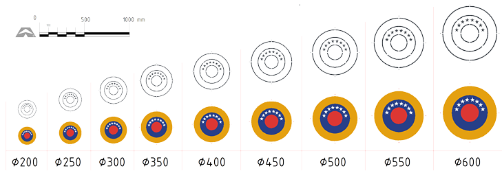 venezuela escarapela nacional ceo dir 119 cucarda insignia principio de diseño y trazado típico aaet