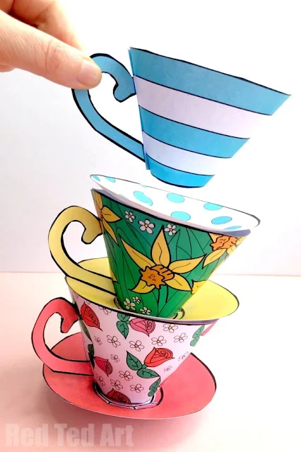Paper Tea Cup Craft