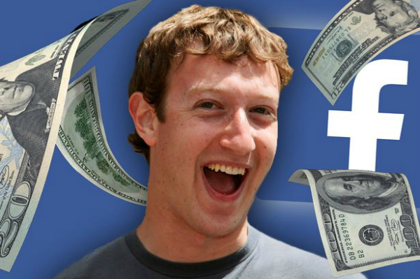 معدل ارباح مارك زوكربيرج مؤسس الفيس بوك فى الساعة والدقيقة والثانية
