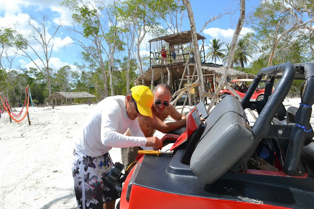 Brésil, Jericoacoara, buggy, hippocampe, dune, tatajuba, mangue seco