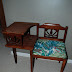 Antique Telephone Table With Seat