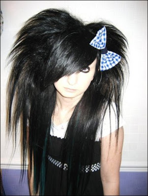 how to do emo hairstyles for guys. Want choppy bangs but can't decide which 
