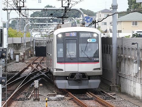 東京メトロ南北線　埼玉高速鉄道直通　各駅停車　浦和美園行き4　東急5080系