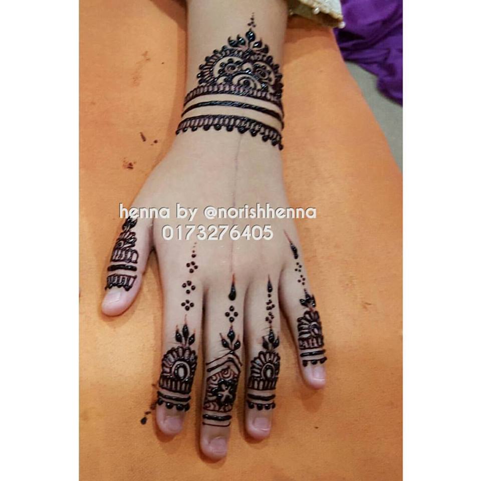 3000 Gambar Henna Simple Di Jari  Paling Baru Infobaru