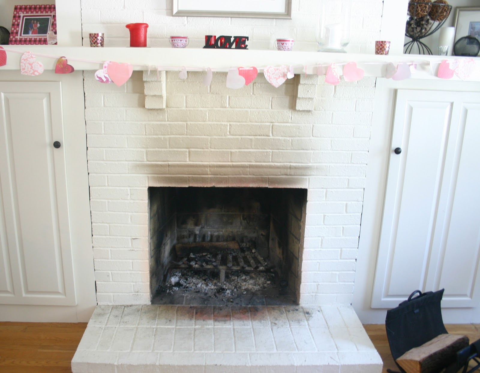 Shine Your Light: Painted Fireplace: Trial and Error