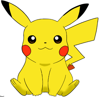Imágenes de Pikachu en Fondo Transparente para Descargar Gratis.