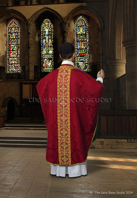 Red vestments