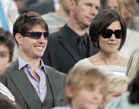 tom cruise, katie holmes, real madrid